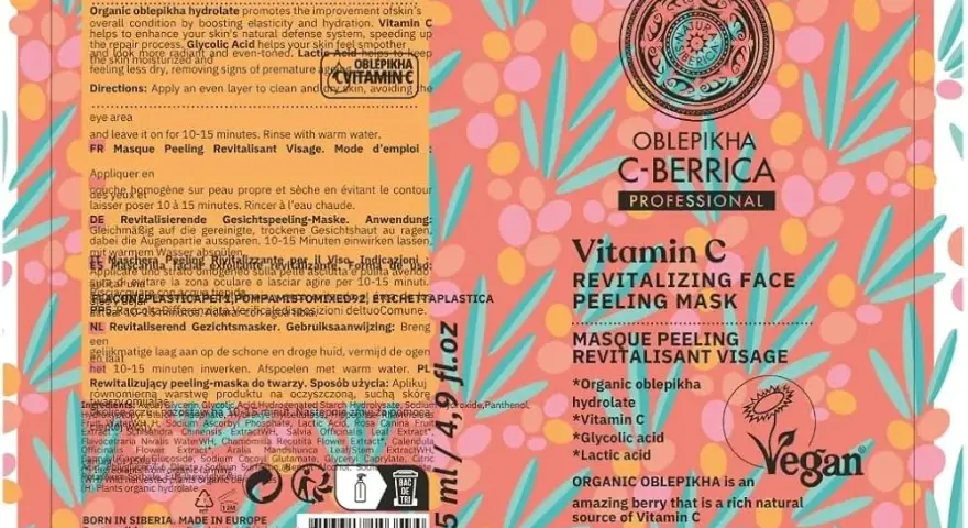 Natura Siberica C-Berrica: Peeling-maska, która odmieni Twoją cerę?