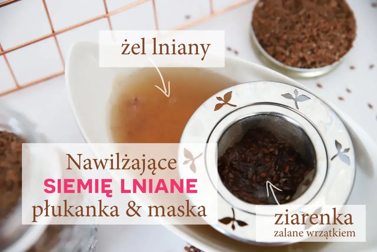 siemię lniane żel, maska z mąki ziemniaczanej na włosy, płukanka octowa